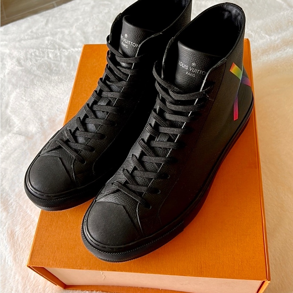 Louis Vuitton Tattooed Collaboration high tops - Picture 10 of 11